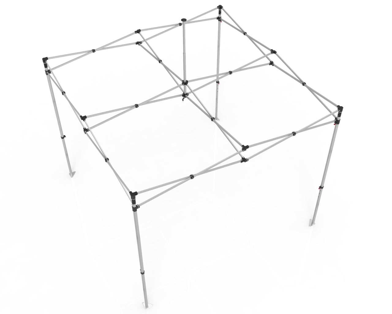 10x10ft Aluminum Folding Canopy Tent Frame