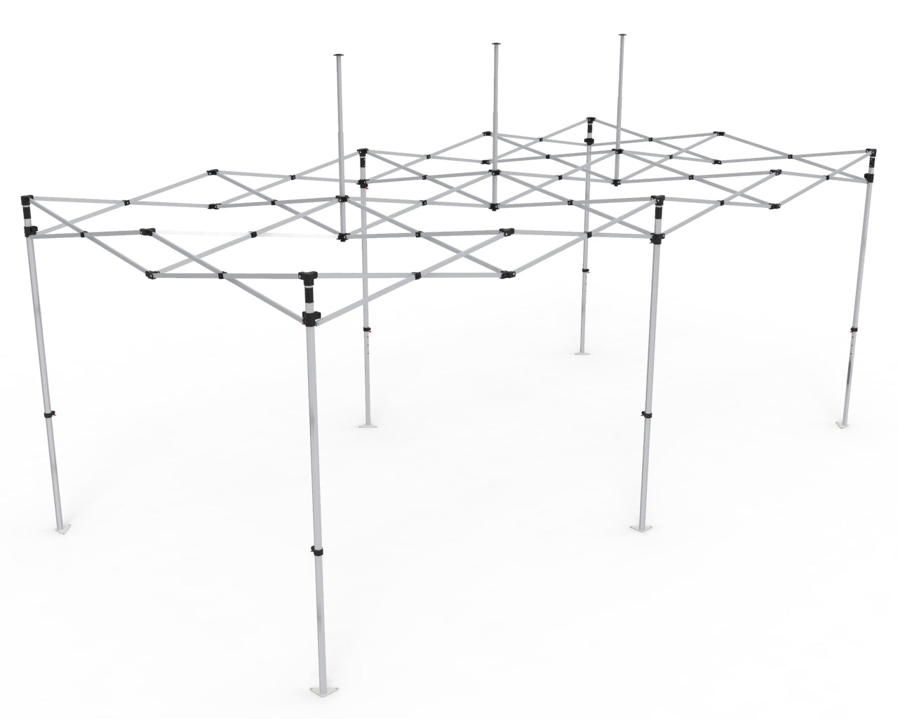 10x20ft Aluminum Folding Canopy Tent Frame