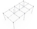 10x20ft Aluminum Folding Canopy Tent Frame