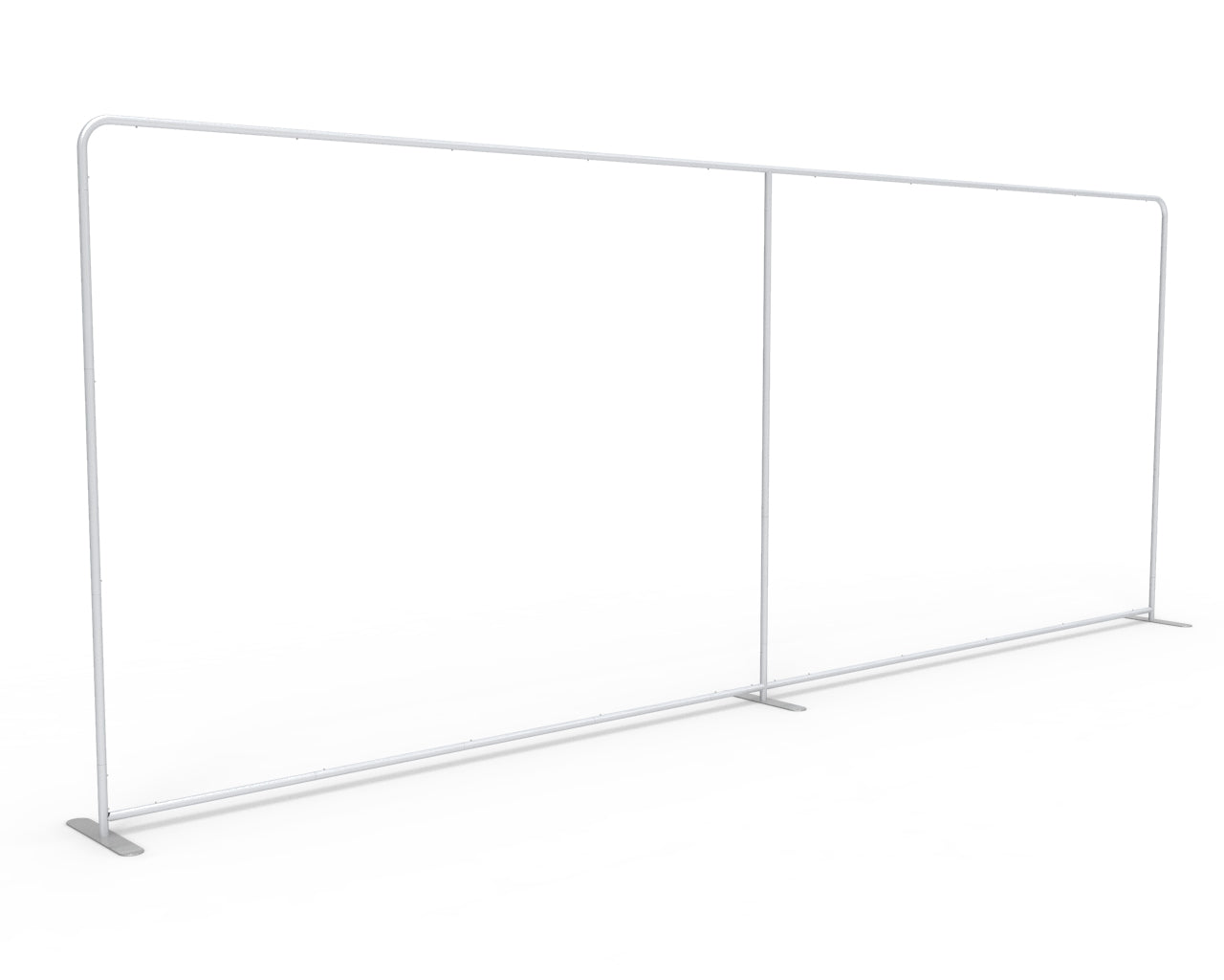 20ft Straight Aluminum Display Frame