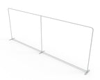 20ft Straight Aluminum Display Frame