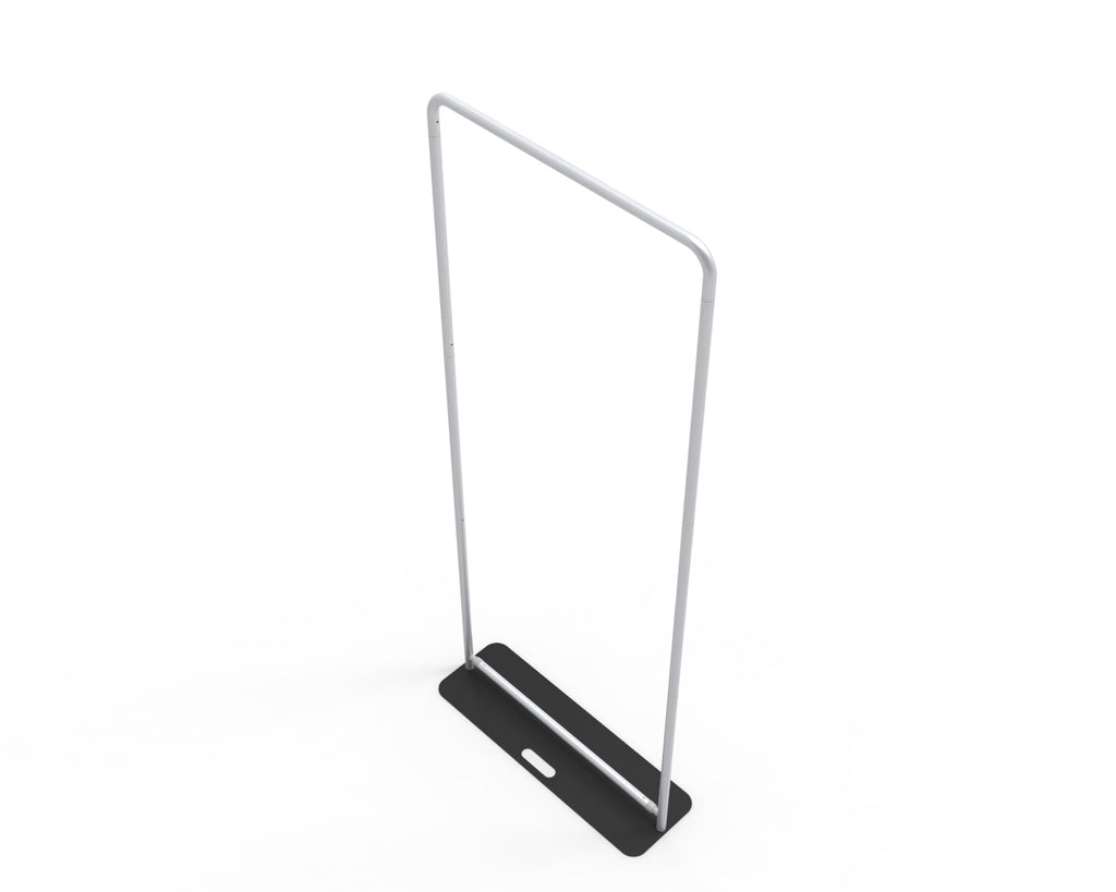 3ft Straight Aluminum Display Frame