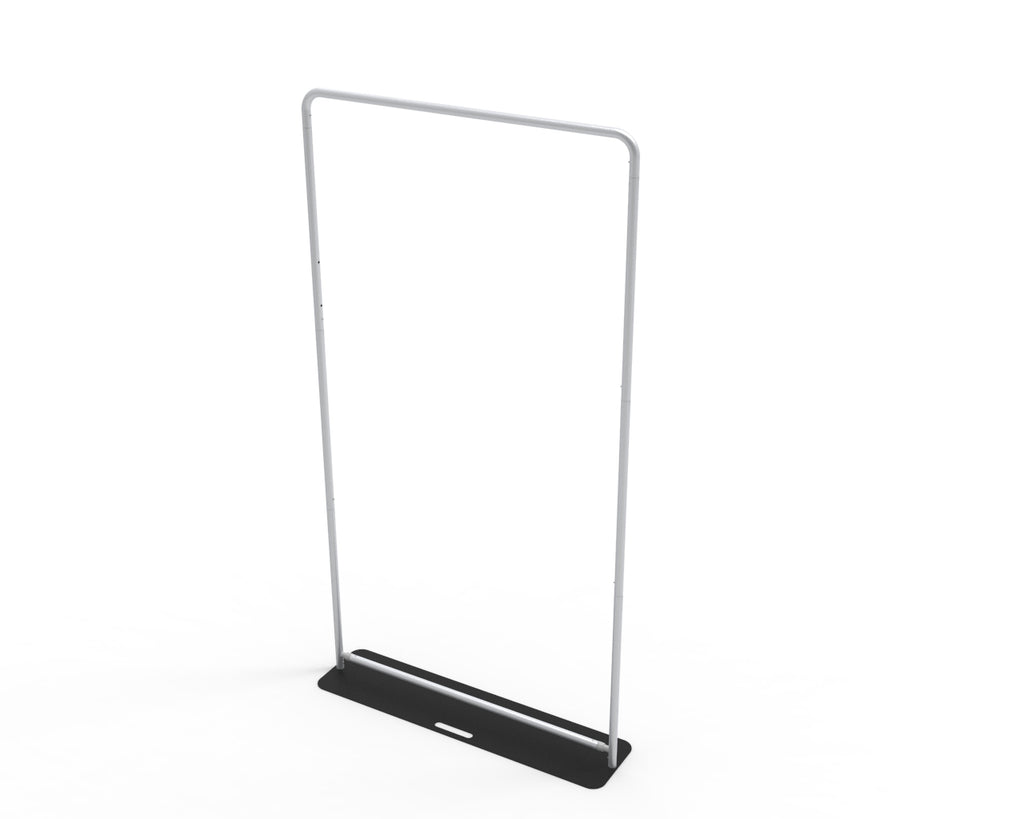 4ft Straight Aluminum Display Frame