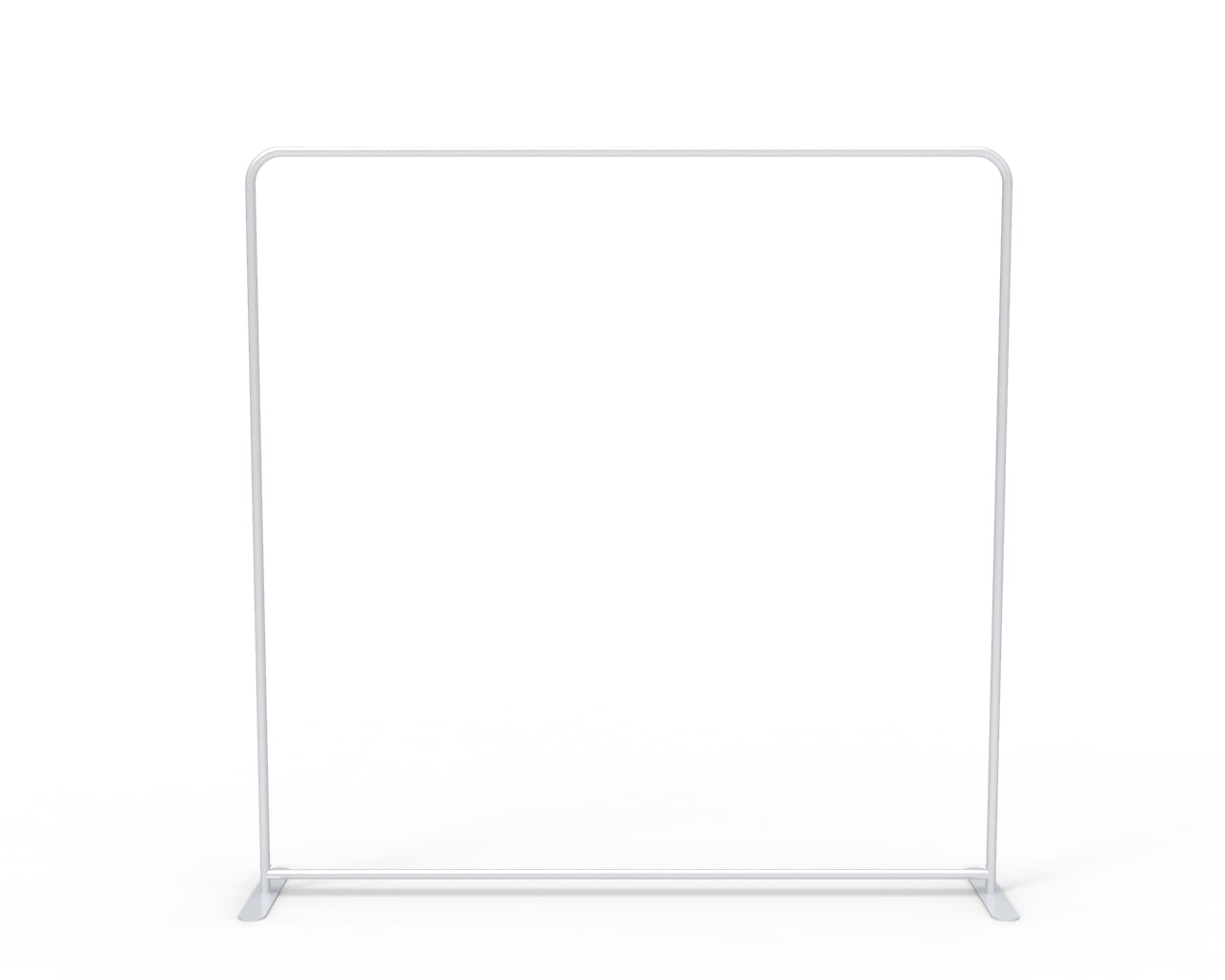 8ft Straight Aluminum Display Frame