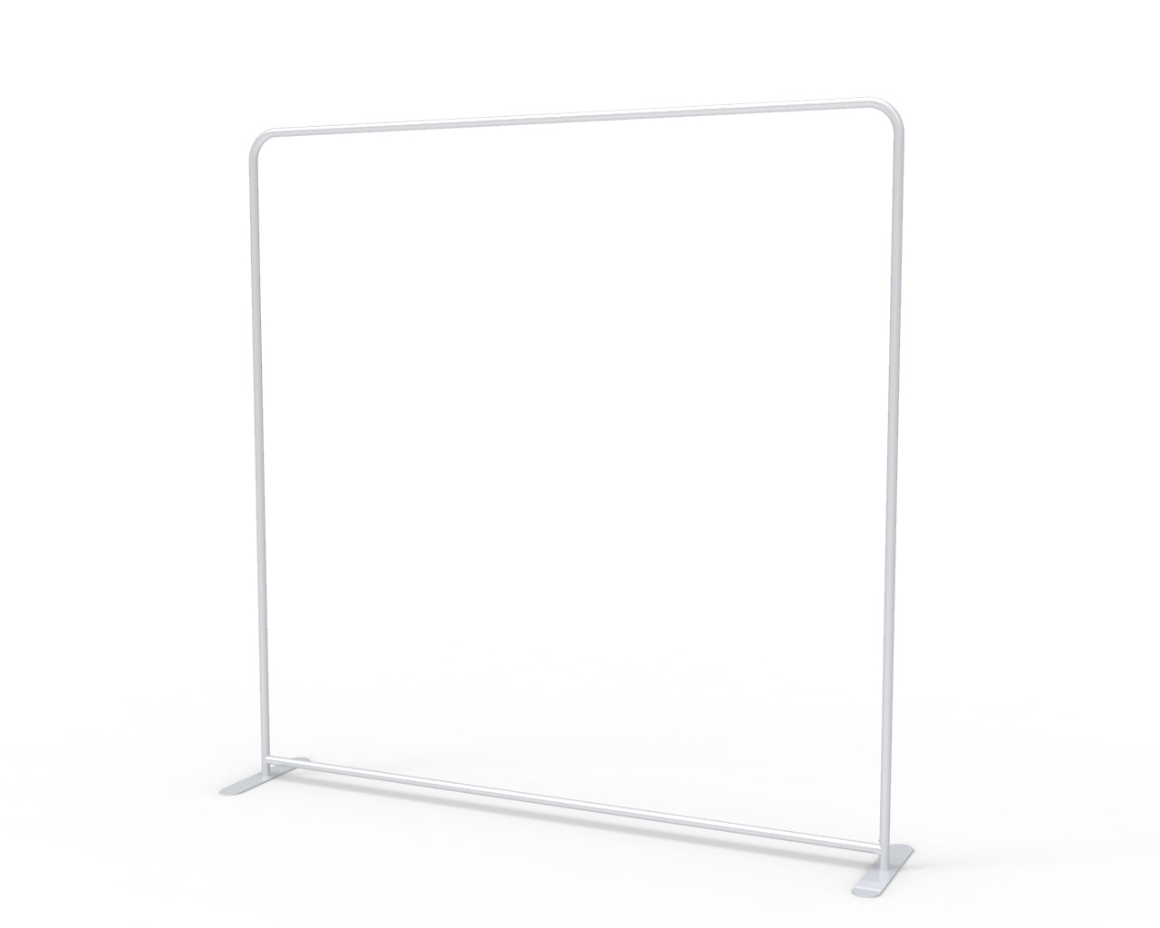 8ft Straight Aluminum Display Frame