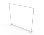 8ft Straight Aluminum Display Frame