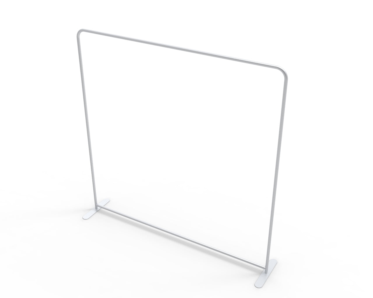 8ft Straight Aluminum Display Frame