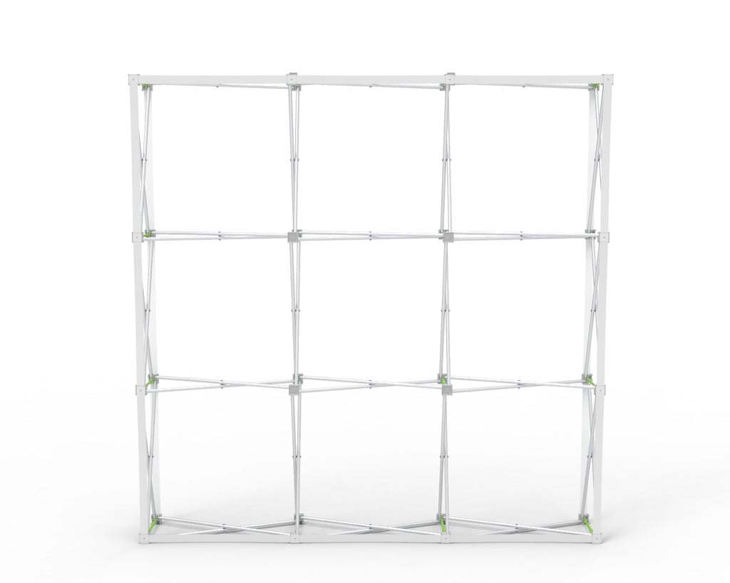 3x3ft Straight Pop Up Display Frame
