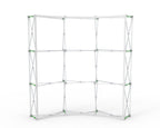 3x3ft Curved Pop Up Display Frame