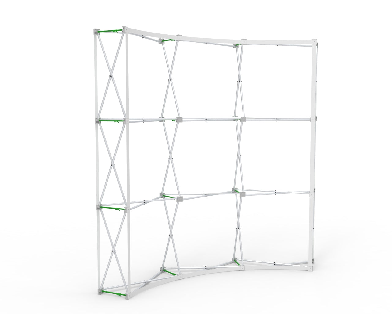 3x3ft Curved Pop Up Display Frame