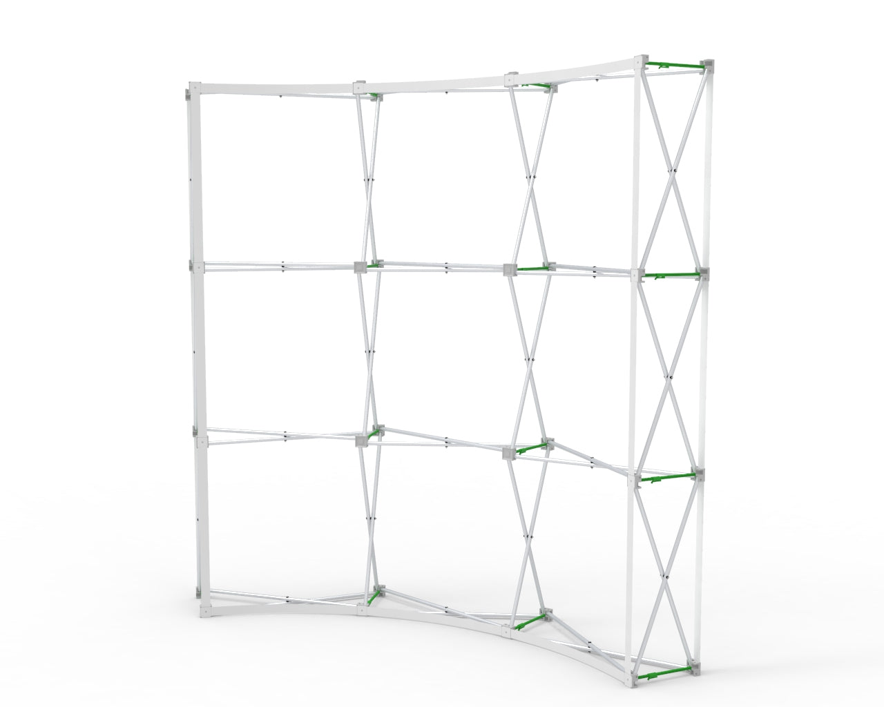 3x3ft Curved Pop Up Display Frame