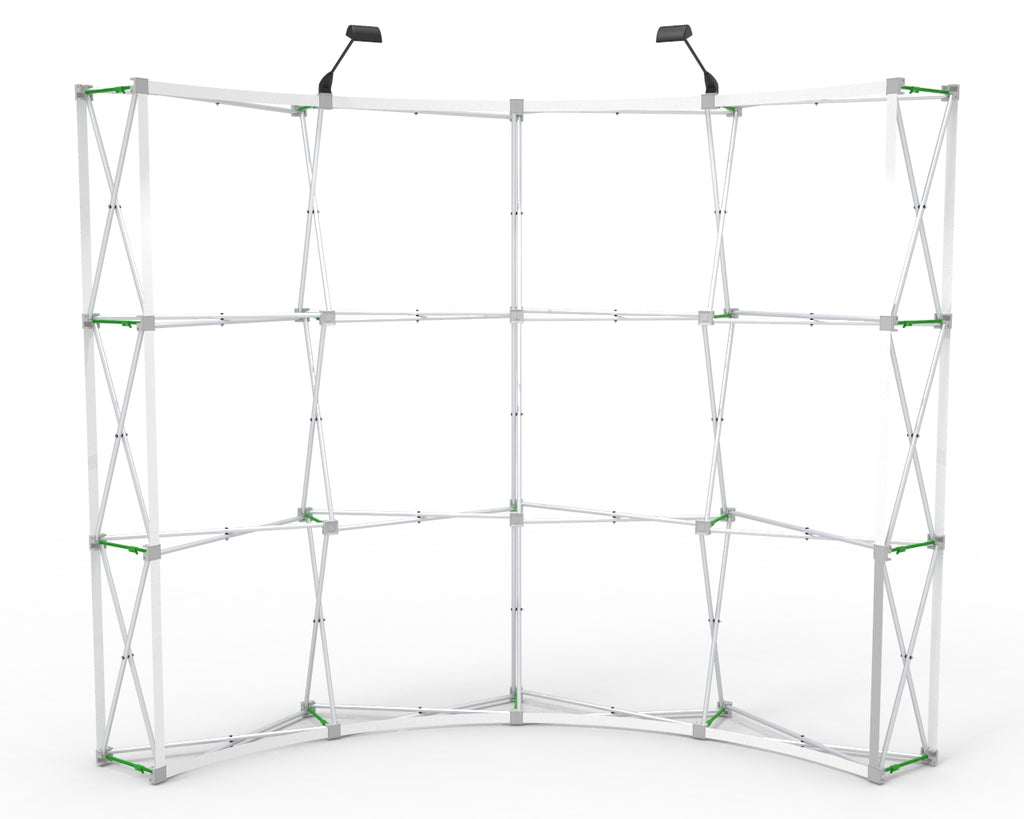 3x4ft Curved Pop Up Display Frame