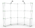 3x4ft Curved Pop Up Display Frame