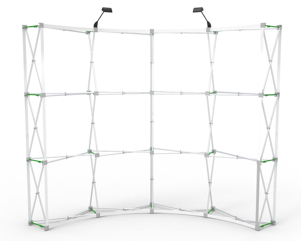 3x4ft Curved Pop Up Display Frame