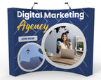 3x4ft Curved Pop Up Display Frame