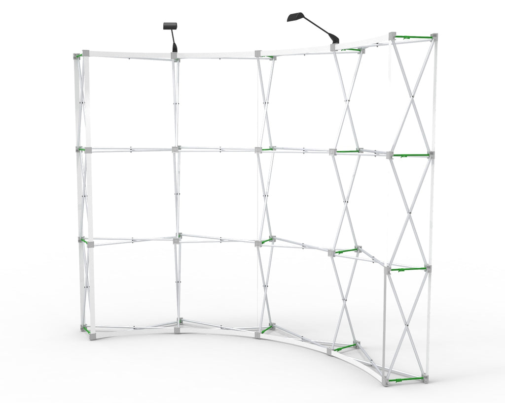 3x4ft Curved Pop Up Display Frame