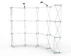 3x4ft Curved Pop Up Display Frame