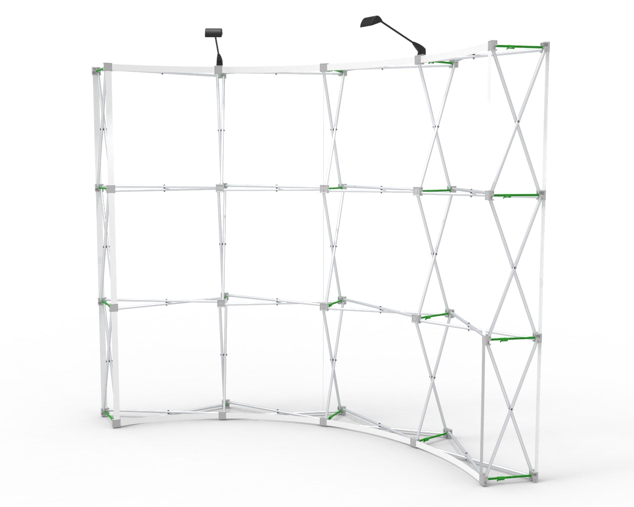 3x4ft Curved Pop Up Display Frame